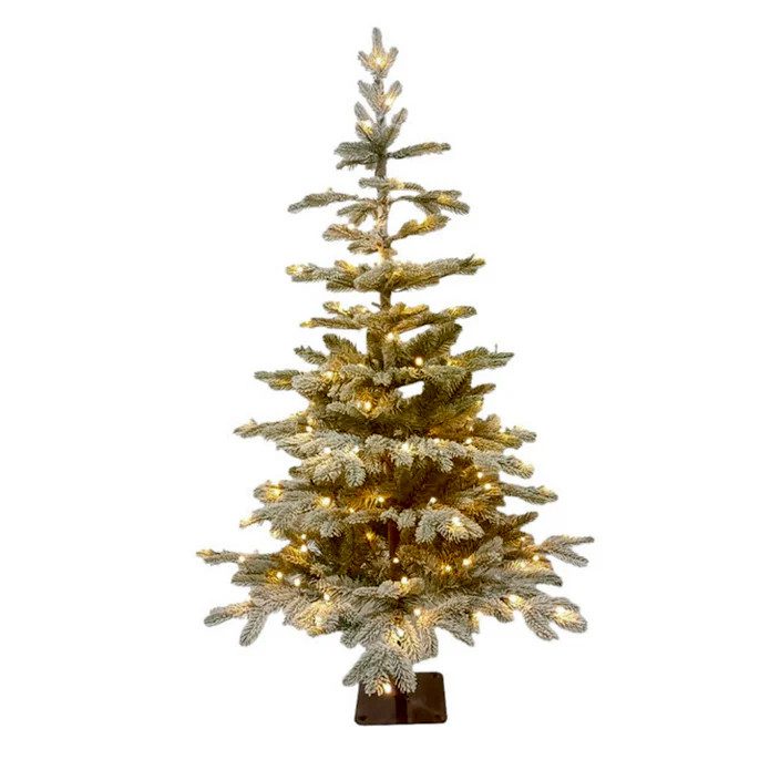 Elsa Frosted Snowy Fir Pre-Lit Artificial Christmas Tree 5021346542196